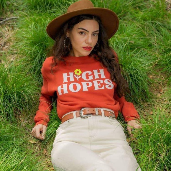 High 🌻 Hopes Fleece Sweatshirt - Picture 2 of 5